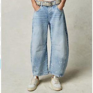 Baggy Mid Rise Jeans Vintage Barrel Jeans Boyfriend Denim size 6